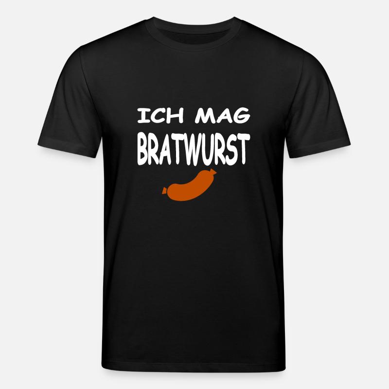 Bratwurst - Stanley/Stella Unisex Bio-T-Shirt CREATOR  - Schwarz