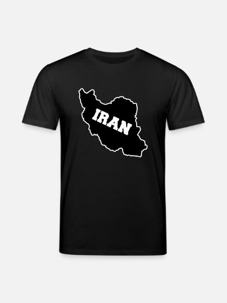 Iran - T-shirt bio CREATOR Stanley/Stella Unisexe - noir
