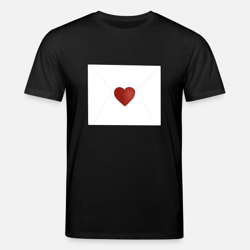 Liebesbrief - Stanley/Stella Unisex Bio-T-Shirt CREATOR  - Schwarz