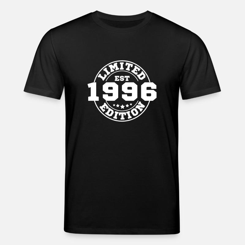 1996 Limitierte Auflage - Stanley/Stella Unisex Bio-T-Shirt CREATOR  - Schwarz