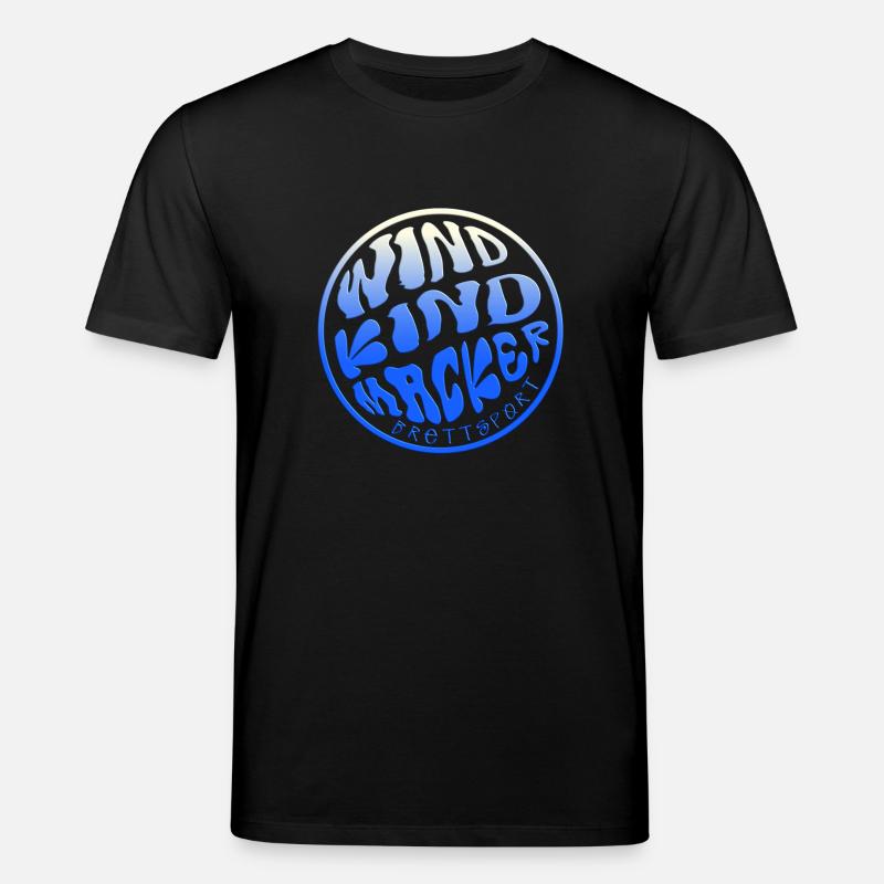 WINDKIND Macker - Stanley/Stella Unisex Bio-T-Shirt CREATOR  - Schwarz