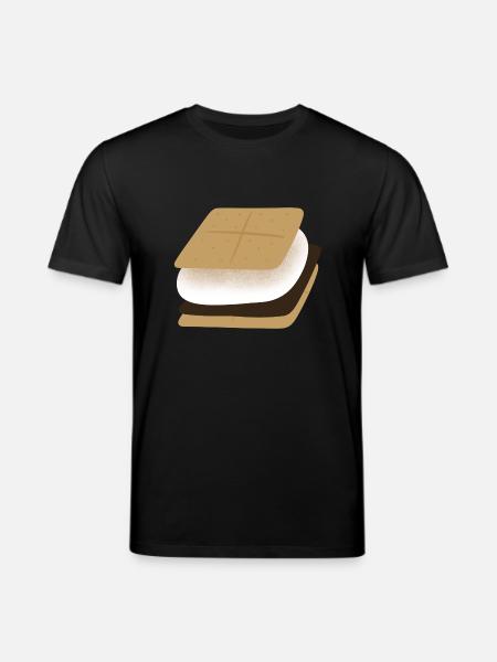 Smores - Stanley/Stella CREATOR Unisex Organic T-Shirt - black