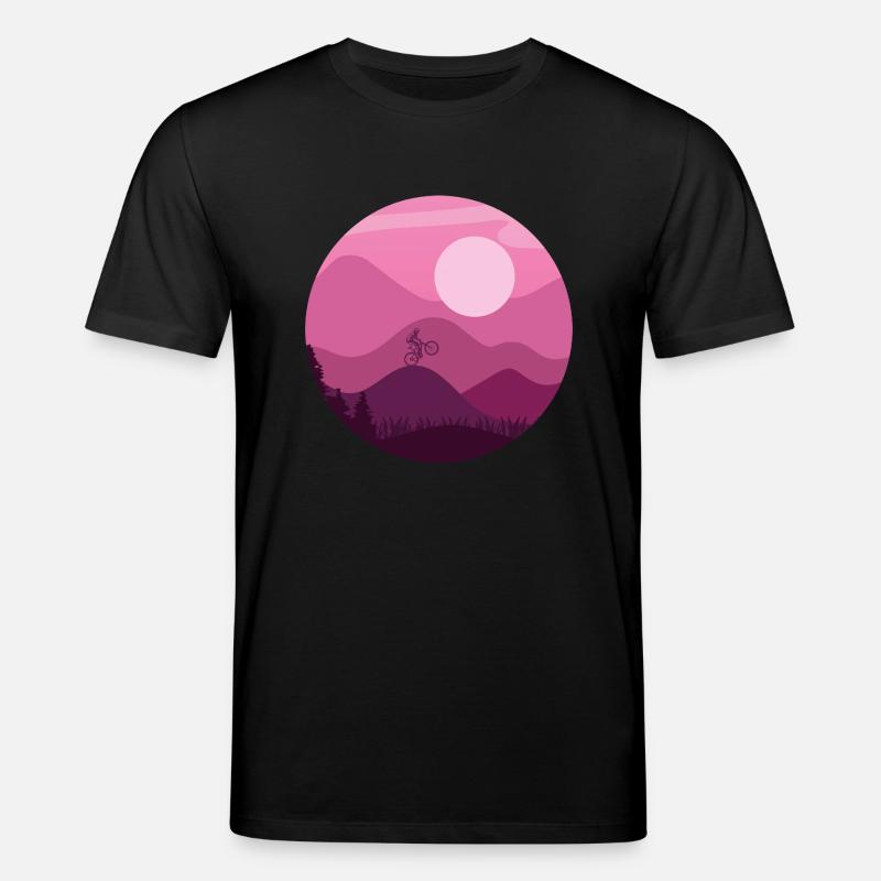 Mountainbiker - Stanley/Stella Unisex Bio-T-Shirt CREATOR  - Schwarz