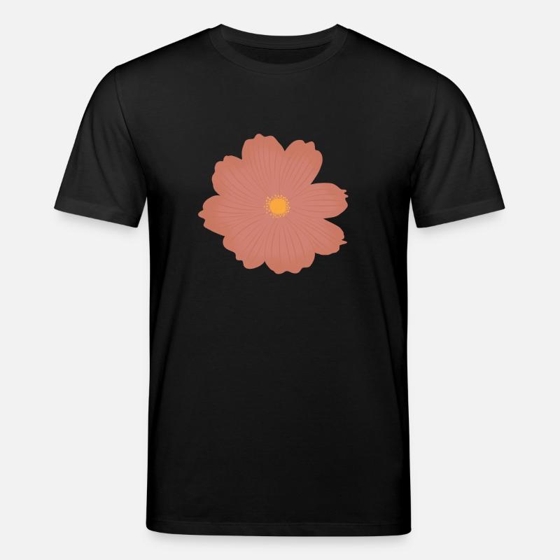 Rosa Blume - Stanley/Stella Unisex Bio-T-Shirt CREATOR  - Schwarz