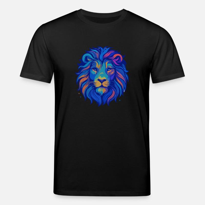 Saphir Löwe - Stanley/Stella Unisex Bio-T-Shirt CREATOR  - Schwarz