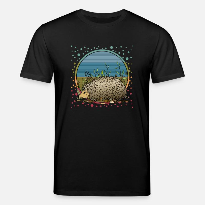 Hérisson - T-shirt bio CREATOR Stanley/Stella Unisexe - noir
