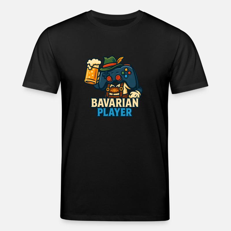 bavarian player - Stanley/Stella Unisex Bio-T-Shirt CREATOR  - Schwarz