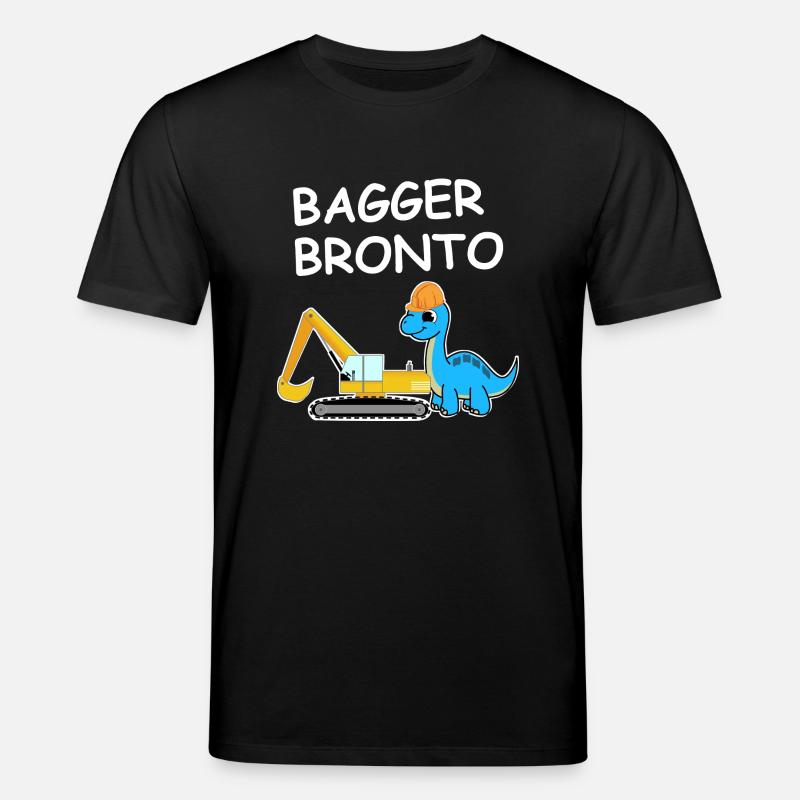 Bagger Bronto - Stanley/Stella Unisex Bio-T-Shirt CREATOR  - Schwarz
