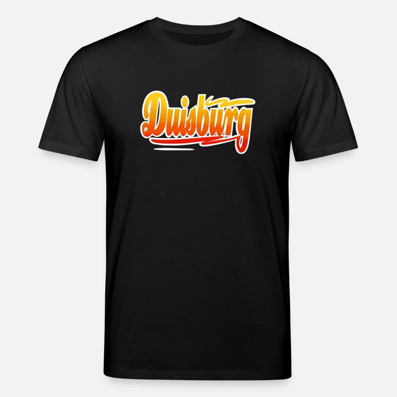 Duisburg - Stanley/Stella Unisex Bio-T-Shirt CREATOR  - Schwarz