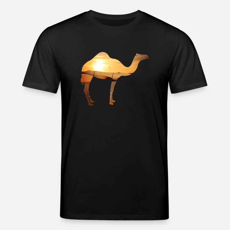 Kamel - Stanley/Stella Unisex Bio-T-Shirt CREATOR  - Schwarz