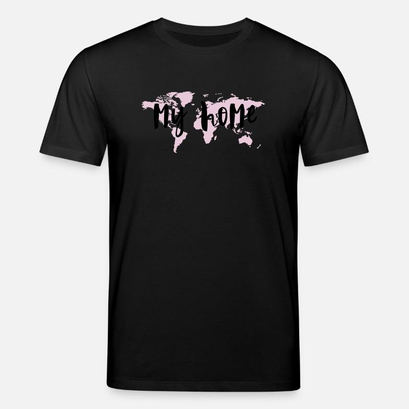 my home - Stanley/Stella Unisex Bio-T-Shirt CREATOR  - Schwarz