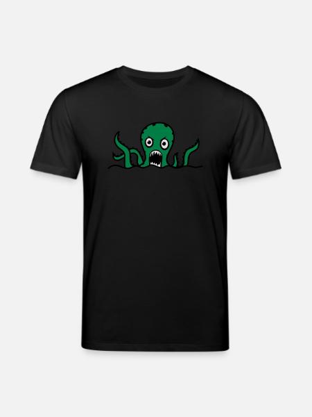 Octopus - Stanley/Stella CREATOR Unisex Organic T-Shirt - black