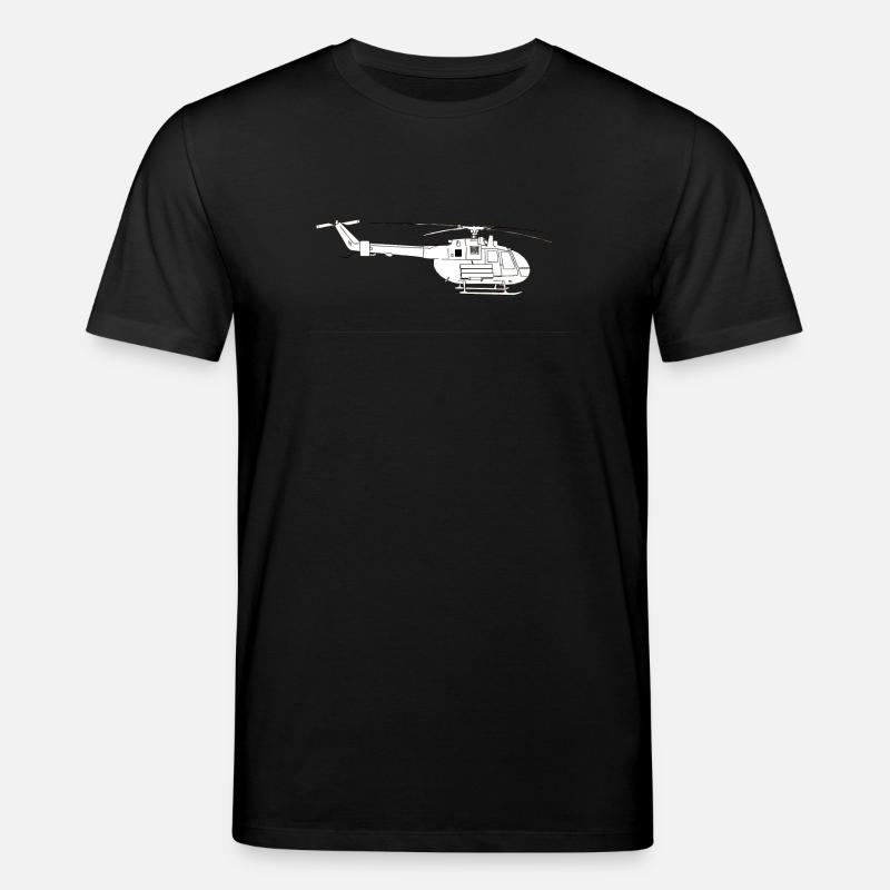 Bo105 Seite - Stanley/Stella Unisex Bio-T-Shirt CREATOR  - Schwarz
