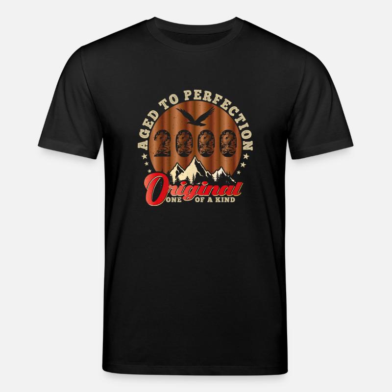 Ikonisches 2000-jähriges Jubiläum - Stanley/Stella Unisex Bio-T-Shirt CREATOR  - Schwarz