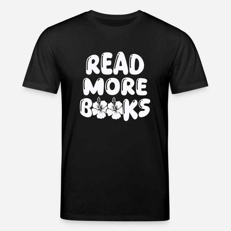 Lire plus de livres - T-shirt bio CREATOR Stanley/Stella Unisexe - noir