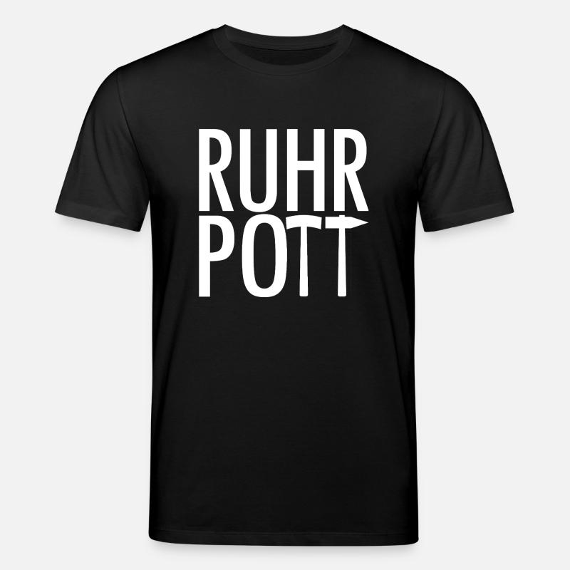 Ruhrpott - Stanley/Stella Unisex Bio-T-Shirt CREATOR  - Schwarz