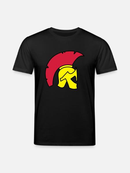 Spartan Helmet - Stanley/Stella CREATOR Unisex Organic T-Shirt - black