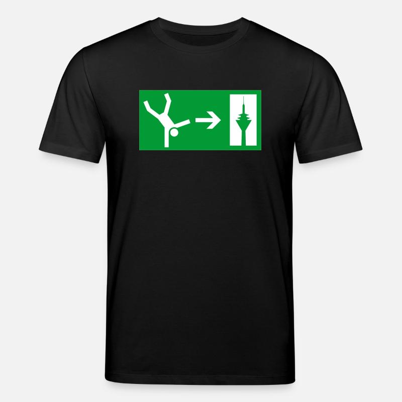Düsseldorf - Stanley/Stella Unisex Bio-T-Shirt CREATOR  - Schwarz