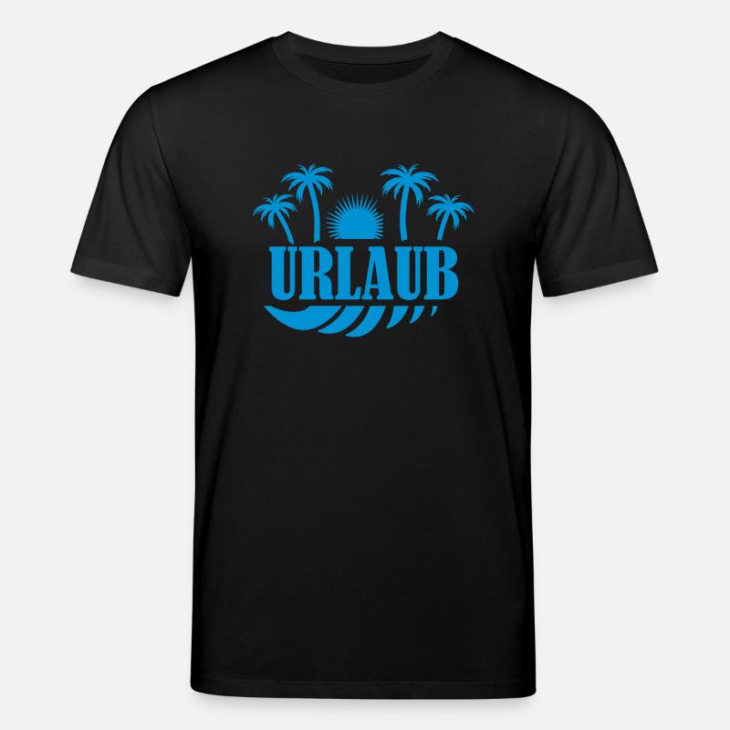 urlaub_001 - Stanley/Stella Unisex Bio-T-Shirt CREATOR - Schwarz