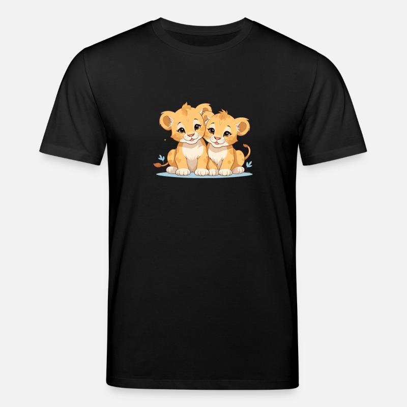Löwenbabys - Stanley/Stella Unisex Bio-T-Shirt CREATOR  - Schwarz