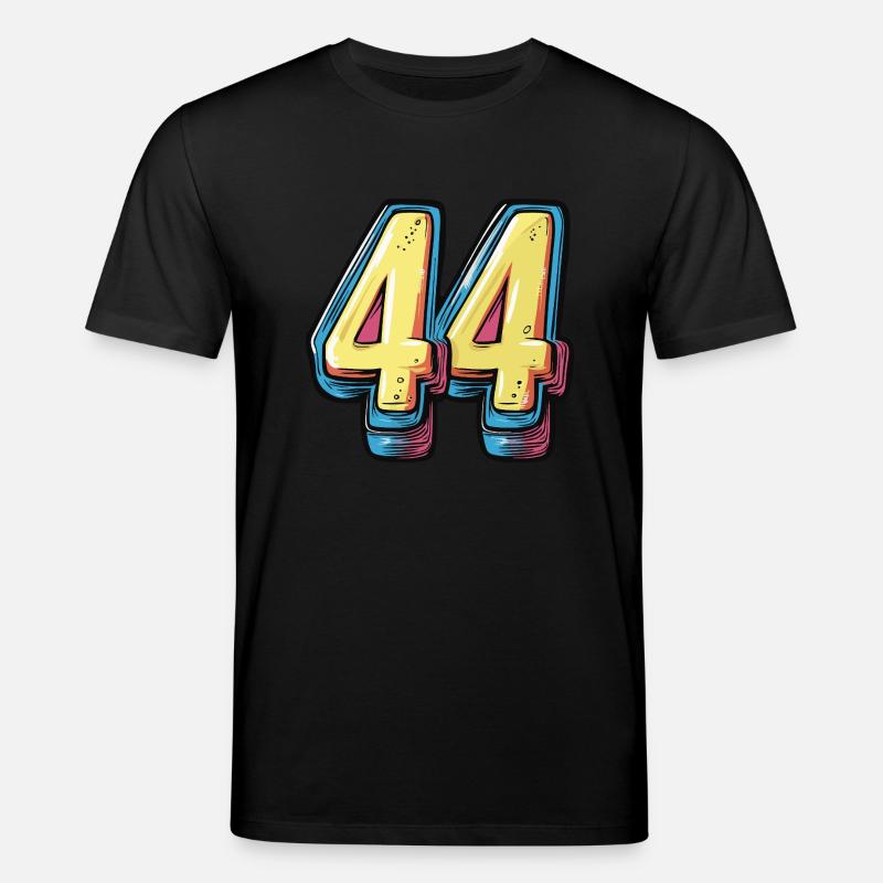 Bande dessinée à 44 numéros - T-shirt bio CREATOR Stanley/Stella Unisexe - noir