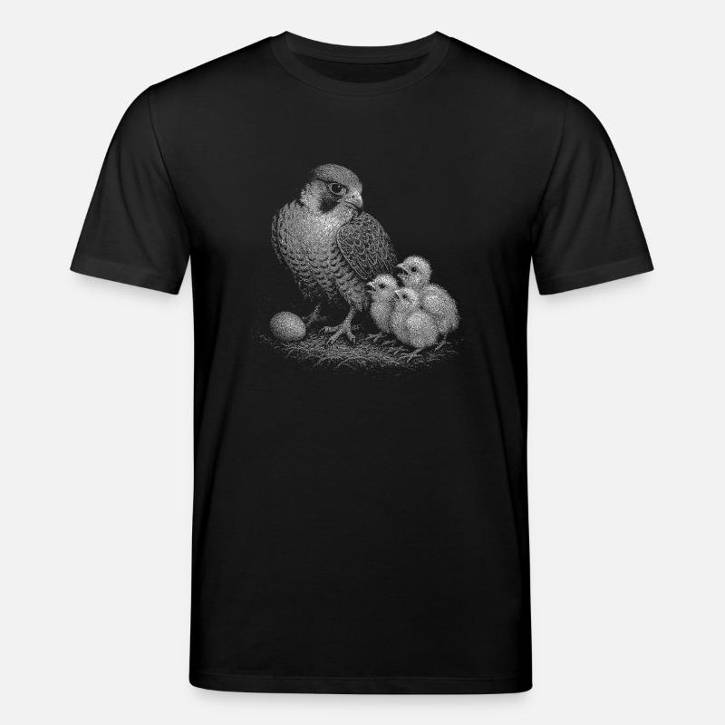 Wanderfalke - Stanley/Stella Unisex Bio-T-Shirt CREATOR  - Schwarz