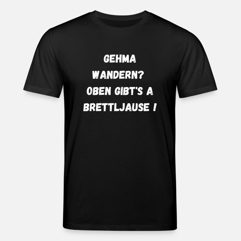 Brettljause - Stanley/Stella Unisex Bio-T-Shirt CREATOR  - Schwarz