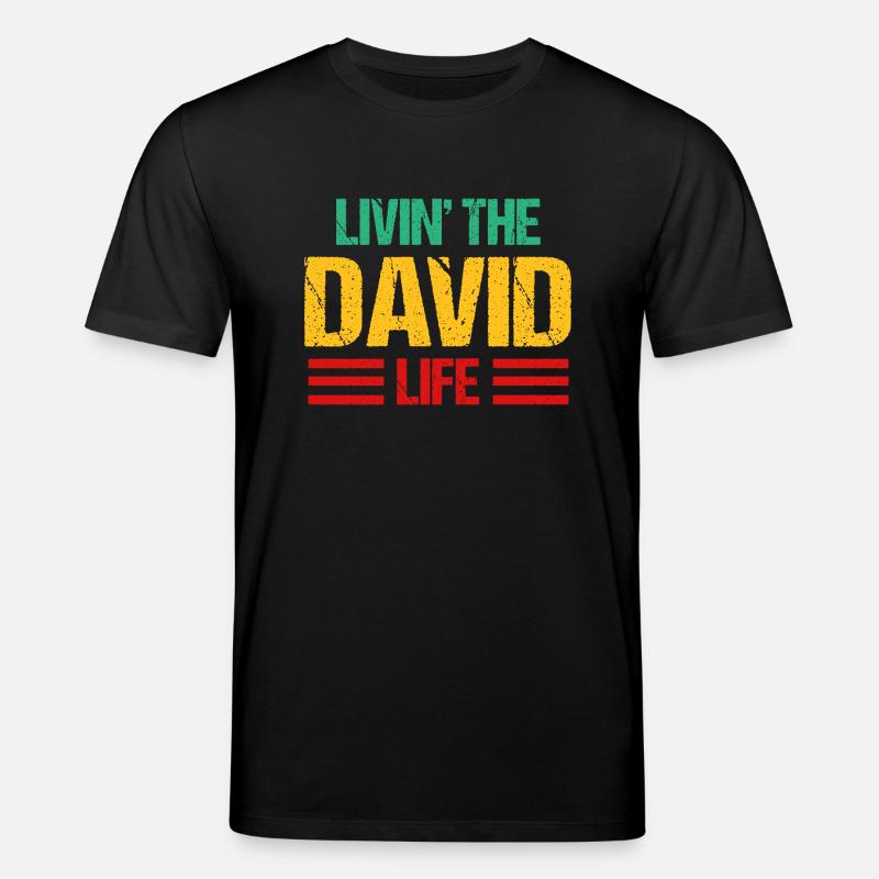 David - Stanley/Stella Unisex Bio-T-Shirt CREATOR  - Schwarz