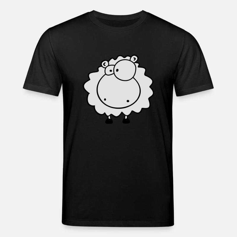 Kleines kuschel Schäfchen - Stanley/Stella Unisex Bio-T-Shirt CREATOR  - Schwarz