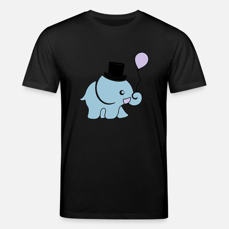 elefant_artist_002 - T-shirt bio CREATOR Stanley/Stella Unisexe - noir