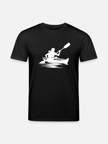 River kajak båd afslapning udstyr - Stanley/Stella CREATOR økologisk unisex-T-shirt - sort