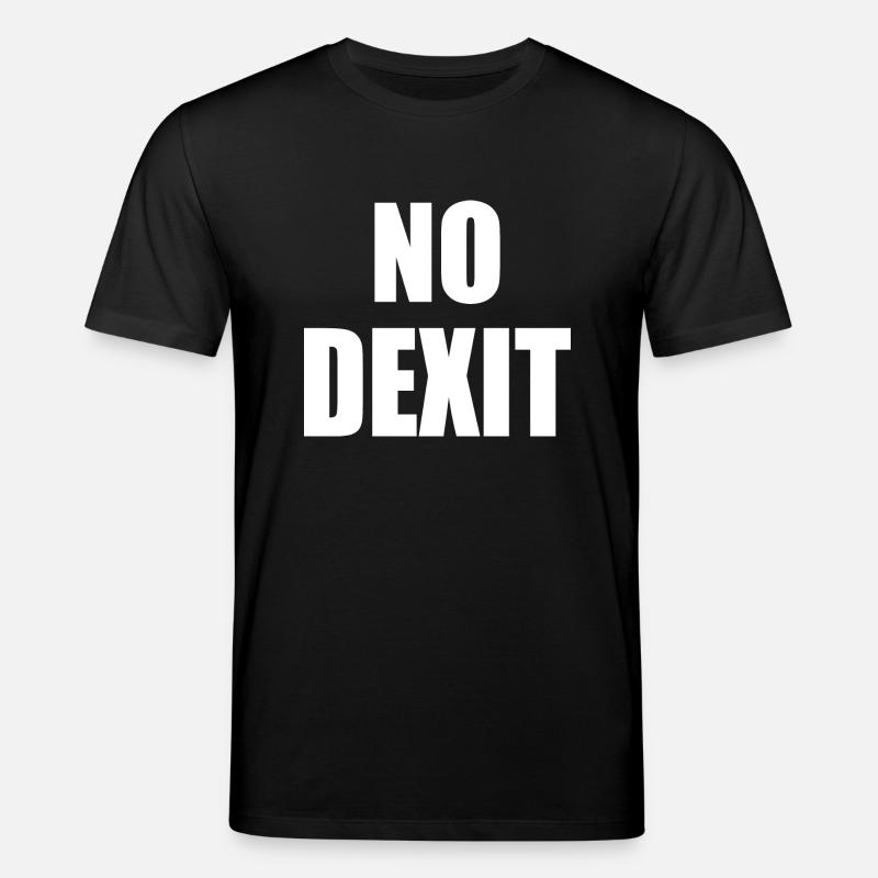 No dexit - Stanley/Stella Unisex Bio-T-Shirt CREATOR  - Schwarz