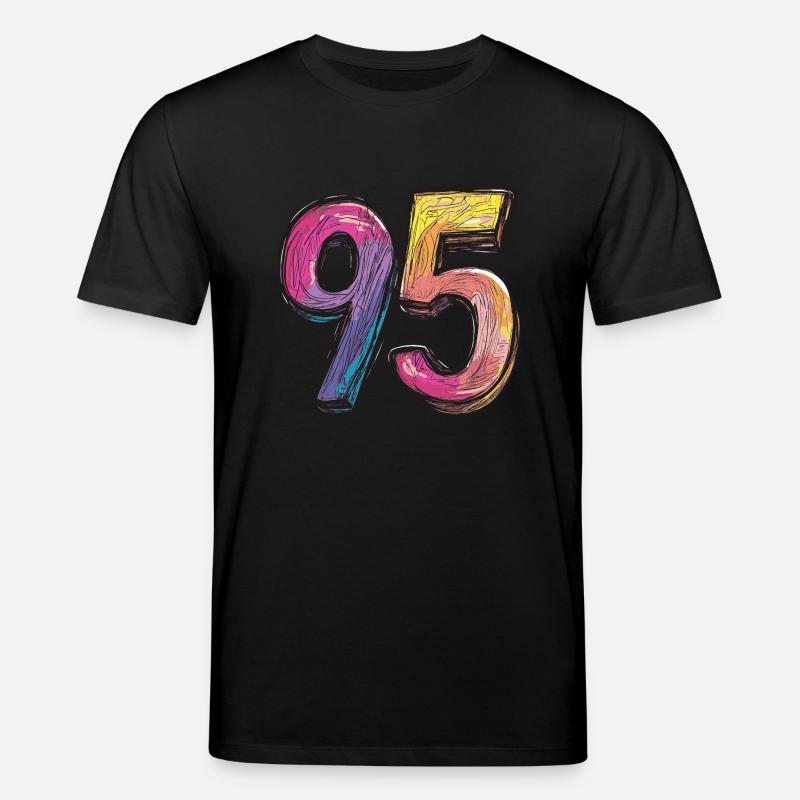 Bande dessinée à 95 numéros - T-shirt bio CREATOR Stanley/Stella Unisexe - noir