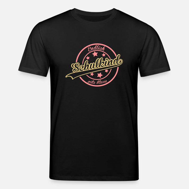 Einschulung - Stanley/Stella Unisex Bio-T-Shirt CREATOR  - Schwarz