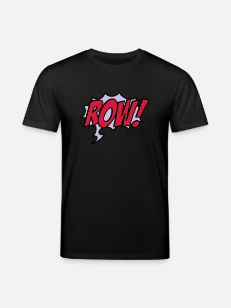 row - Stanley/Stella CREATOR Unisex Organic T-Shirt - black