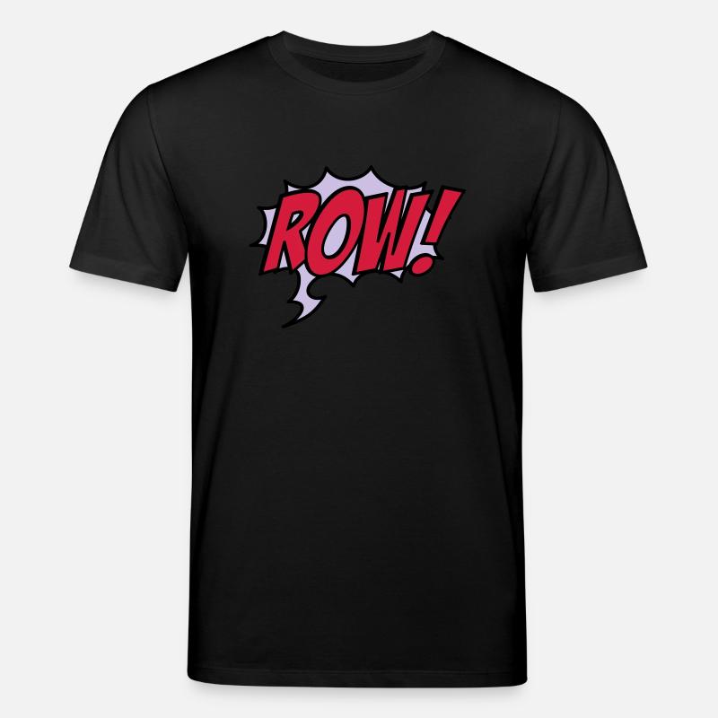 rudern - Stanley/Stella Unisex Bio-T-Shirt CREATOR  - Schwarz