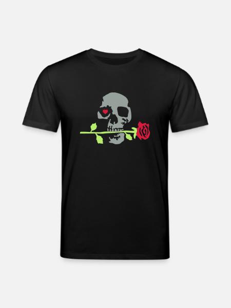 death_rose_092011_a_3c - Stanley/Stella Unisex Bio-T-Shirt CREATOR  - Schwarz