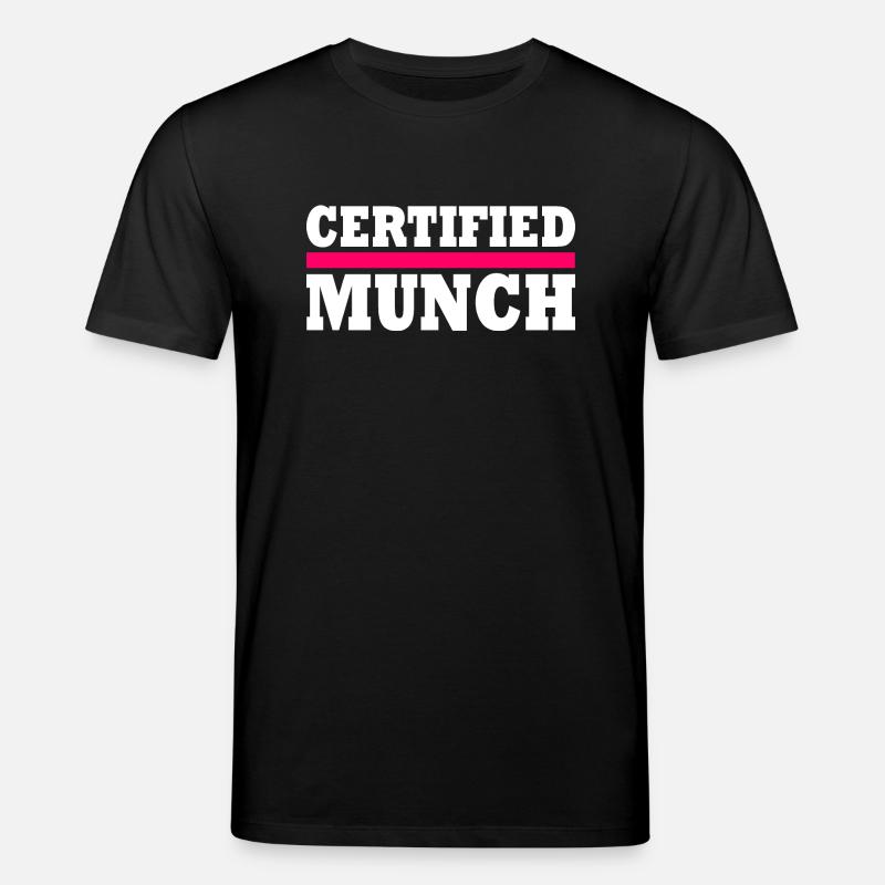 Certified munch - Stanley/Stella Unisex Bio-T-Shirt CREATOR  - Schwarz