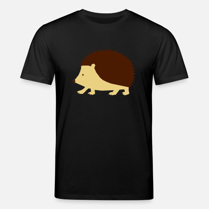 Igel - zackig - Stanley/Stella Unisex Bio-T-Shirt CREATOR  - Schwarz