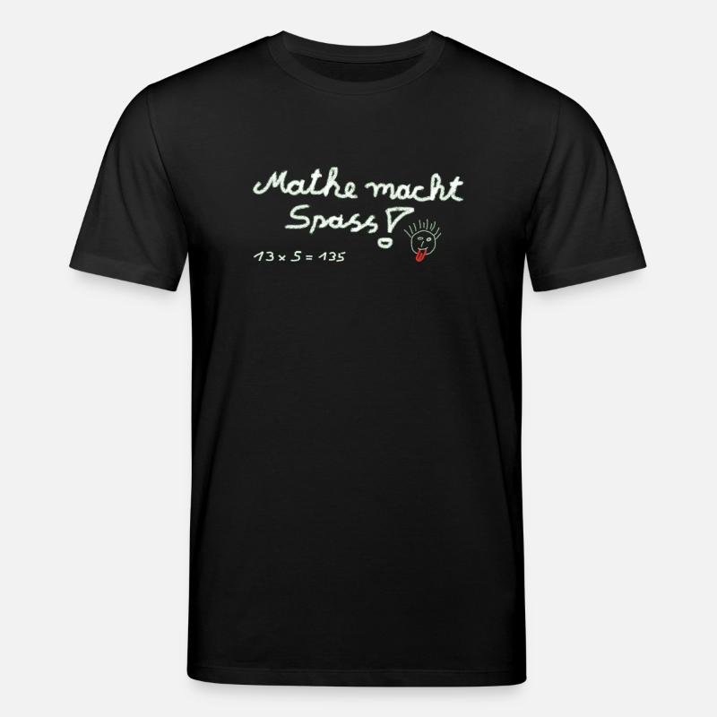 Math est un plaisir! - T-shirt bio CREATOR Stanley/Stella Unisexe - noir