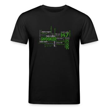 snooker matrix reloaded - Stanley/Stella Unisex Bio-T-Shirt CREATOR  - Schwarz - Vorne - Alina (178cm) & Michal (187cm)