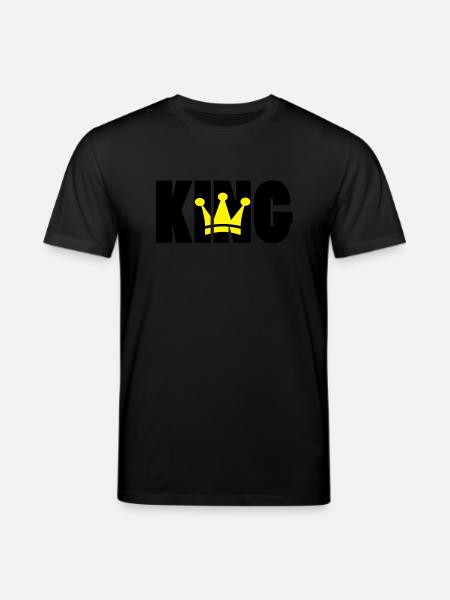 KING ! - Stanley/Stella Unisex Bio-T-Shirt CREATOR - Schwarz