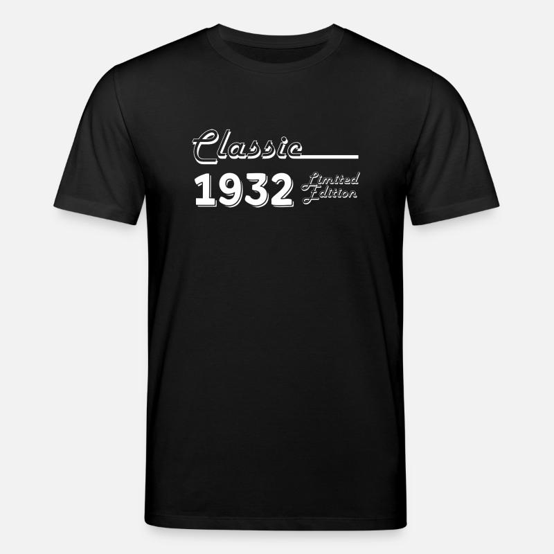 Classic 1932 édition limitée - T-shirt bio CREATOR Stanley/Stella Unisexe - noir