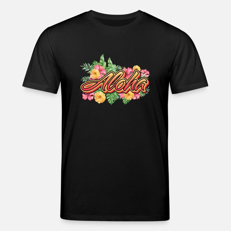 Aloha Holiday Hawaii Gift - T-shirt bio CREATOR Stanley/Stella Unisexe - noir