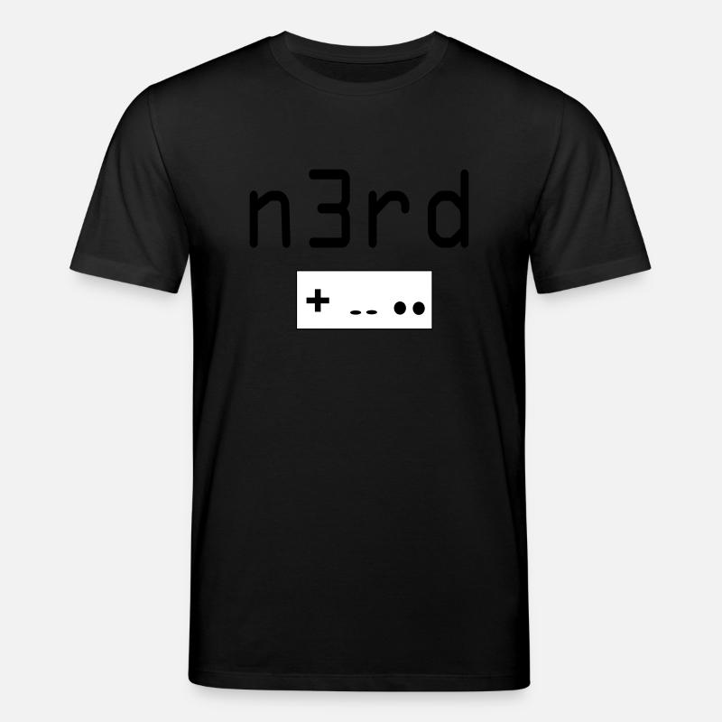 Nerd - Stanley/Stella Unisex Bio-T-Shirt CREATOR  - Schwarz