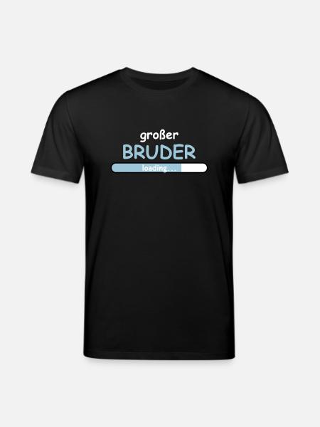 Großer Bruder - Stanley/Stella Unisex Bio-T-Shirt CREATOR  - Schwarz