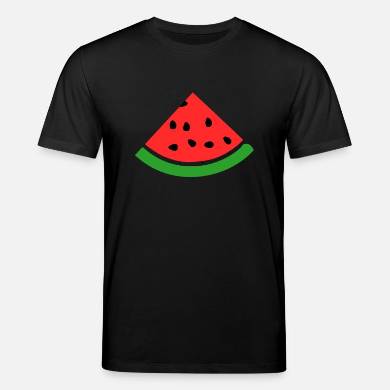 Melon pastèque - T-shirt bio CREATOR Stanley/Stella Unisexe - noir
