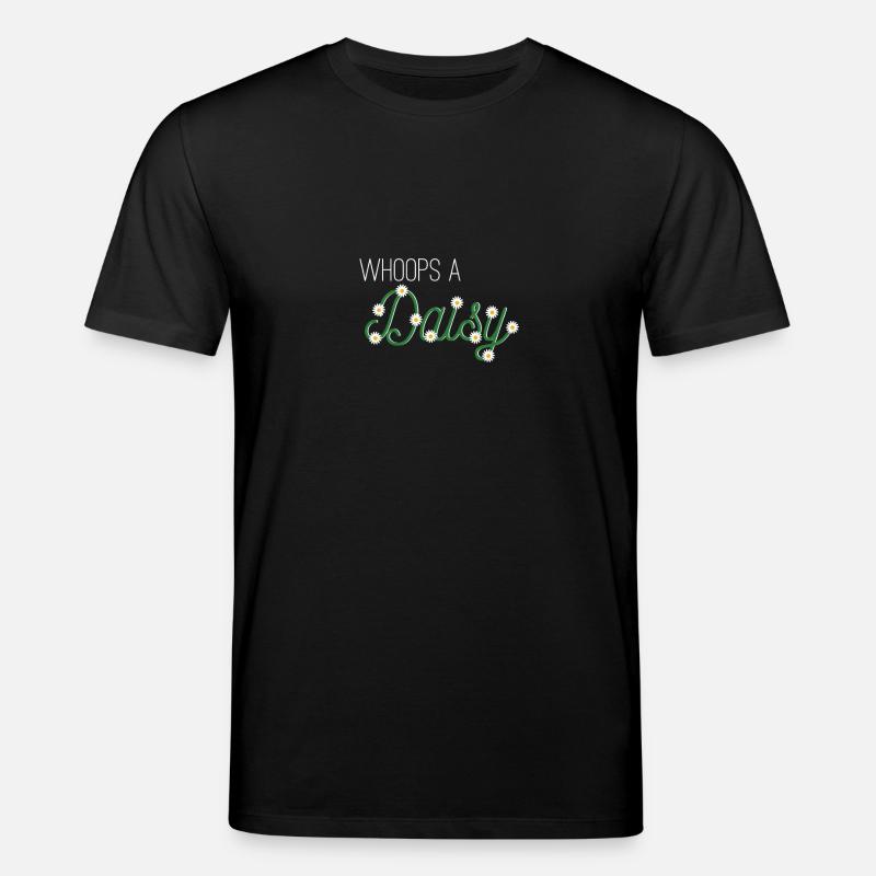 Whoops a Daisy - Stanley/Stella CREATOR Unisex Organic T-Shirt - black