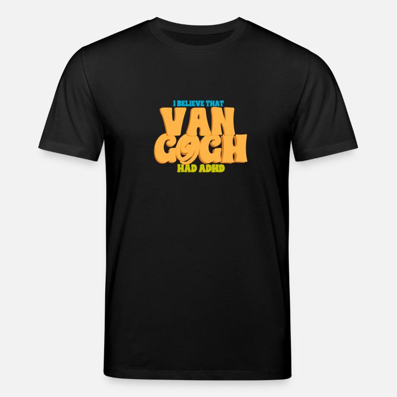 ADHS Van Gogh - Stanley/Stella Unisex Bio-T-Shirt CREATOR  - Schwarz