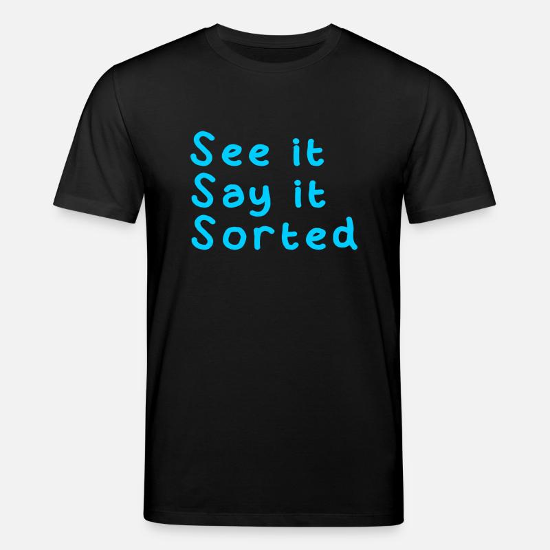 VOYEZ-LE DIRE QUE C’EST RÉGLÉ - T-shirt bio CREATOR Stanley/Stella Unisexe - noir